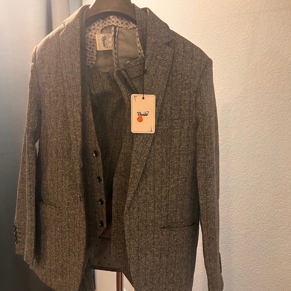 Tweed 3 Piece Suit for Men - Picture 1 of 6